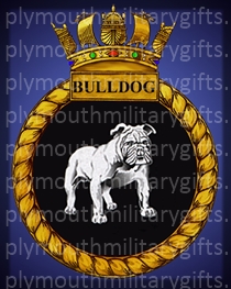 HMS Bulldog Magnet